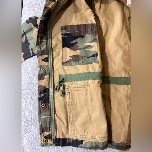 Madewell Dispatch Camo Military Utility Jacket Faded Birch Size L - Picture 12 of 14